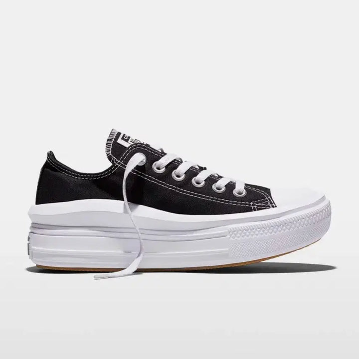 [BUNJANG] Converse Chuck Taylor All Star Move Black Sneakers 570256C / 척테일러 올스타 무브 블랙 570256C