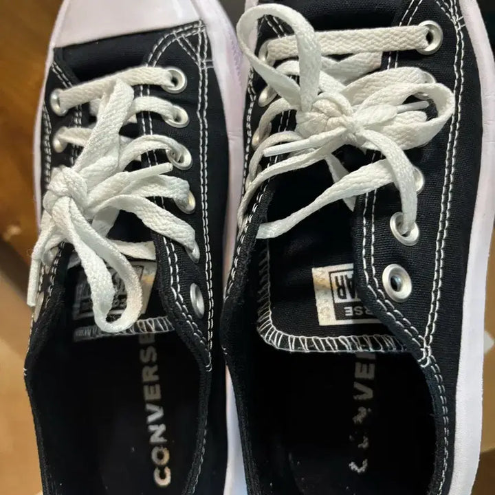 [BUNJANG] Converse Chuck Taylor All Star Move Black Sneakers 570256C / 척테일러 올스타 무브 블랙 570256C