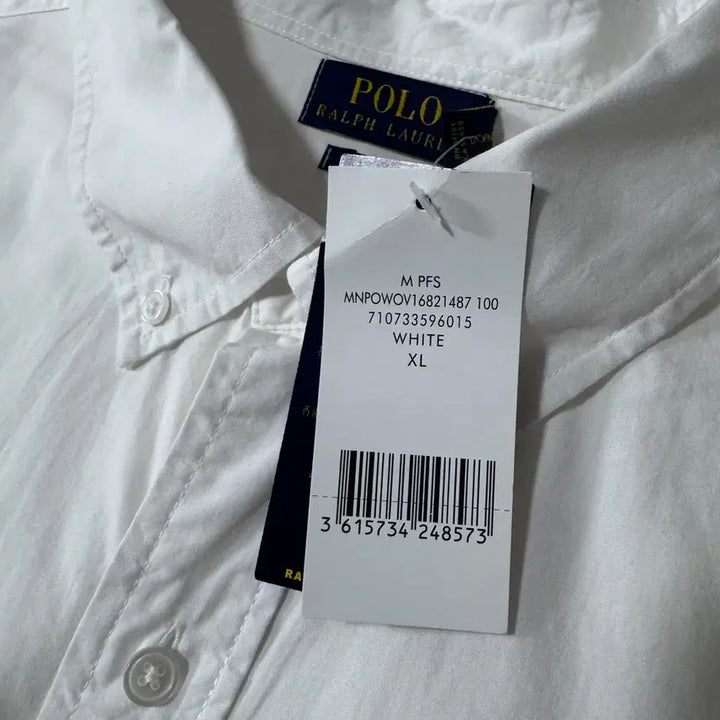 [BUNJANG] Polo Ralph Lauren New Model White Shirt XL / 새상품 신형 폴로 랄프로렌 화이트 셔츠