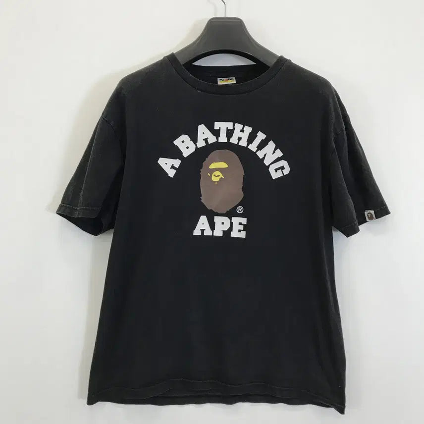 [SOLD OUT] BAPE 베이프 컬리지 반팔티셔츠 빈티지 [L]