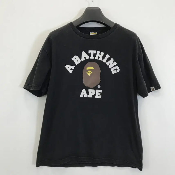 [SOLD OUT] BAPE 베이프 컬리지 반팔티셔츠 빈티지 [L]