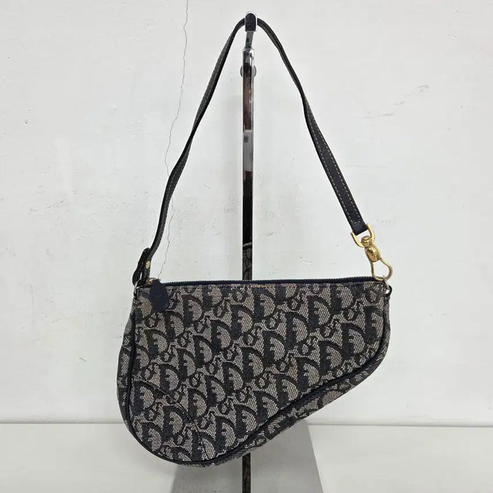 [BUNJANG] Dior Vintage Oblique Mini Saddle Tote Bag / 디올 빈티지 오블리크 새들백 미니 토트백