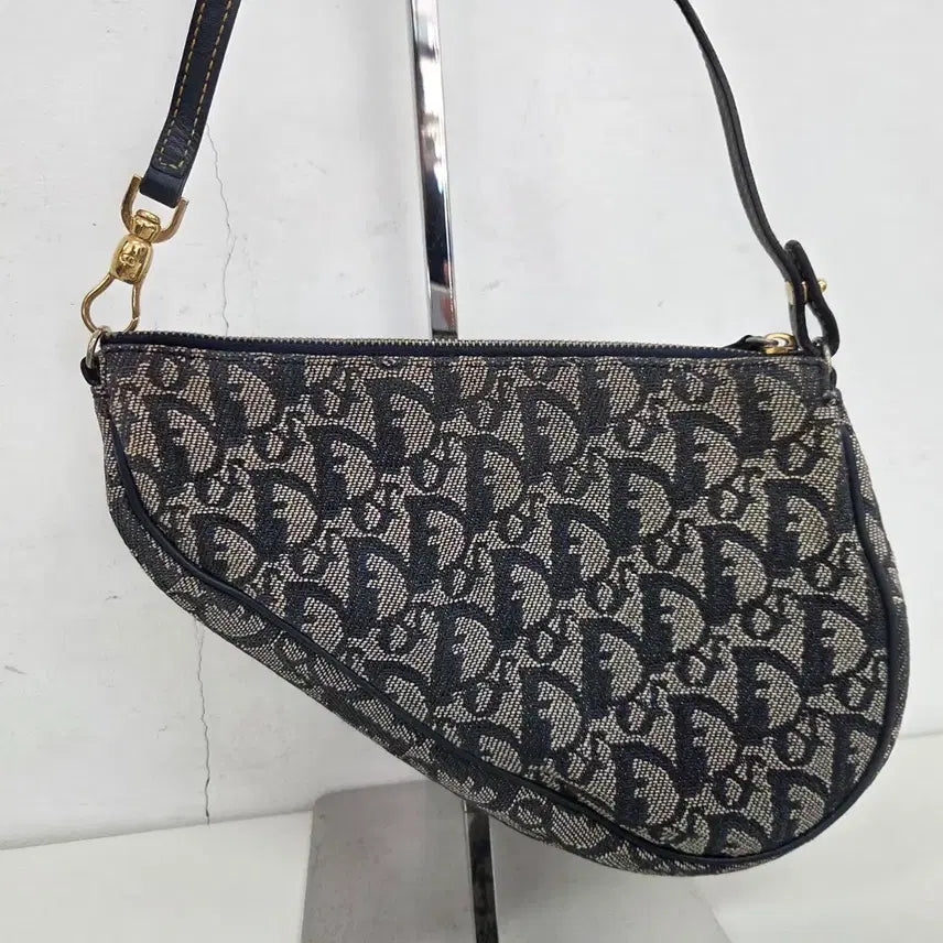 [BUNJANG] Dior Vintage Oblique Mini Saddle Tote Bag / 디올 빈티지 오블리크 새들백 미니 토트백