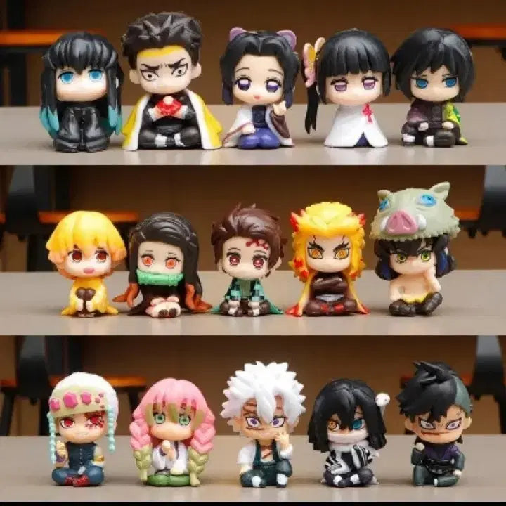 [BUNJANG] Demon Slayer Mini Figures Bundle Set / 귀멸의 칼날 미니피규어 일괄
