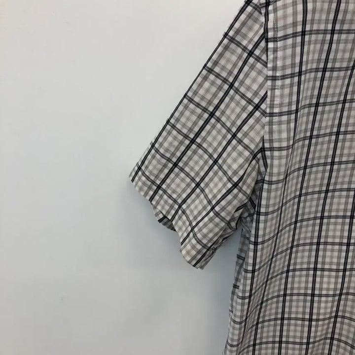 [BUNJANG] Beanpole Traditional Embroidered Logo Short-Sleeve Shirt Size 100 / 빈폴 트레디셔널 자수로고 반팔셔츠 100