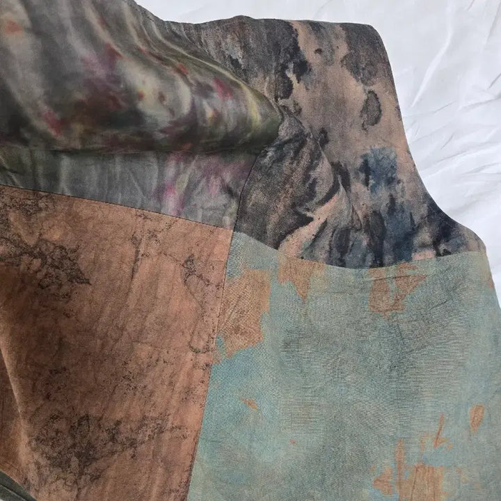 [BUNJANG] Handmade Natural Dye Vest / 천연염색 조끼 / 감성 한 벌 / 고급 수작업