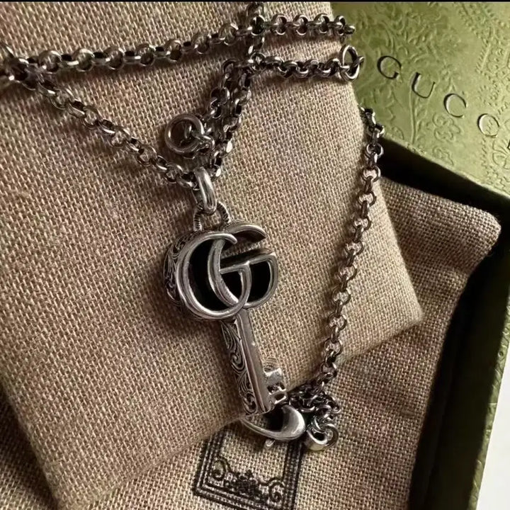 [BUNJANG] Gucci Interlocking G Key Pendant Necklace / 구찌 인터로킹G 키 펜던트 목걸이