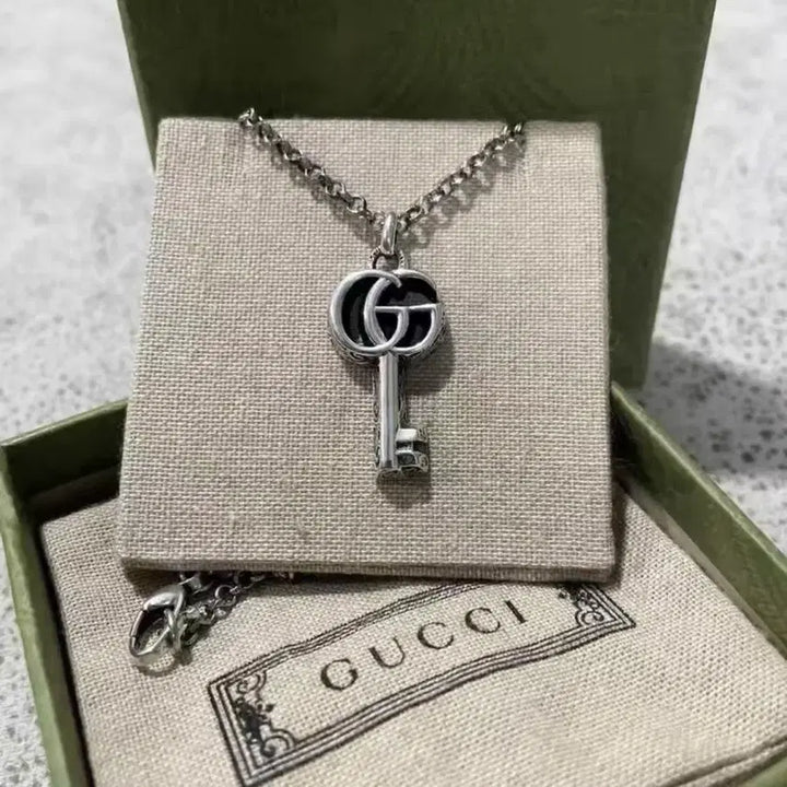 [BUNJANG] Gucci Interlocking G Key Pendant Necklace / 구찌 인터로킹G 키 펜던트 목걸이