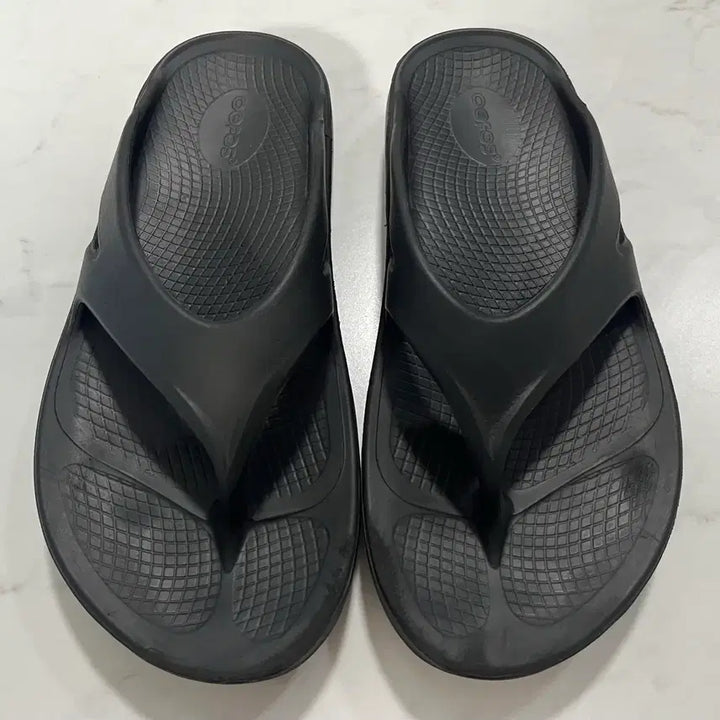 [BUNJANG] OOFOS Ooriginal Sandal Black EU41 / 우포스 쪼리 블랙 eu41 [260~265]