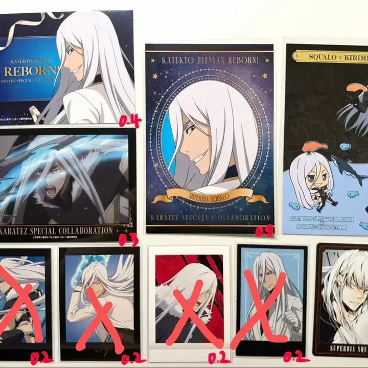 [BUNJANG] Katekyo Hitman Reborn! Squalo Goods Collection / 가정교사 히트맨 리본 가히리 스쿠알로 굿즈 모음