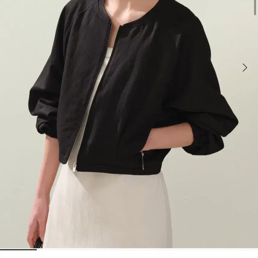 [BUNJANG] Sie Velo Linen Blouson Jacket M / 시에 sie 벨로 린넨 블루종 재킷 M