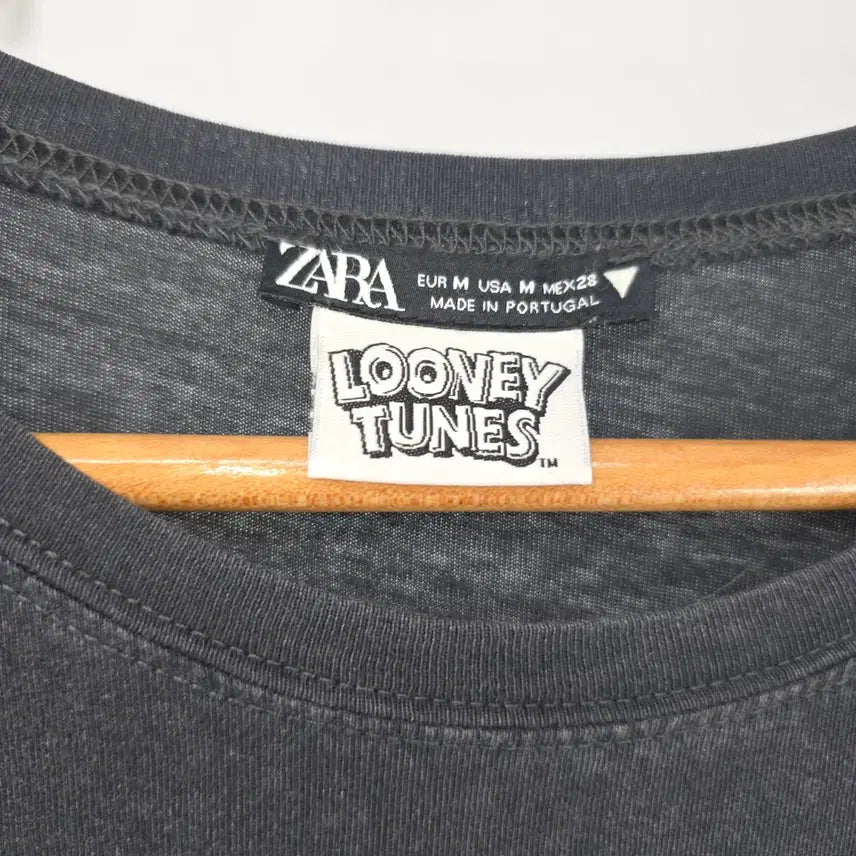 [BUNJANG] Zara x Looney Tunes Bugs Bunny Oversized T-Shirt / ZARA LOONEY TUNES 오버핏 반팔 티셔츠