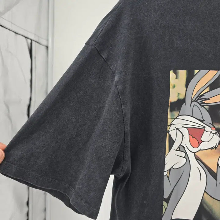 [BUNJANG] Zara x Looney Tunes Bugs Bunny Oversized T-Shirt / ZARA LOONEY TUNES 오버핏 반팔 티셔츠
