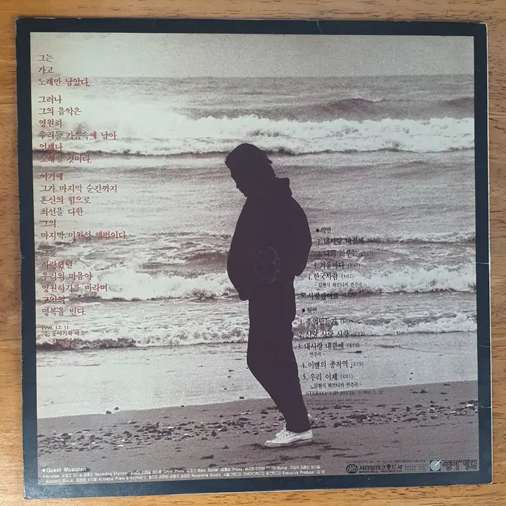[BUNJANG] Kim Hyun Sik 6th Album LP (First Press) / 김현식6집lp초반nm-
