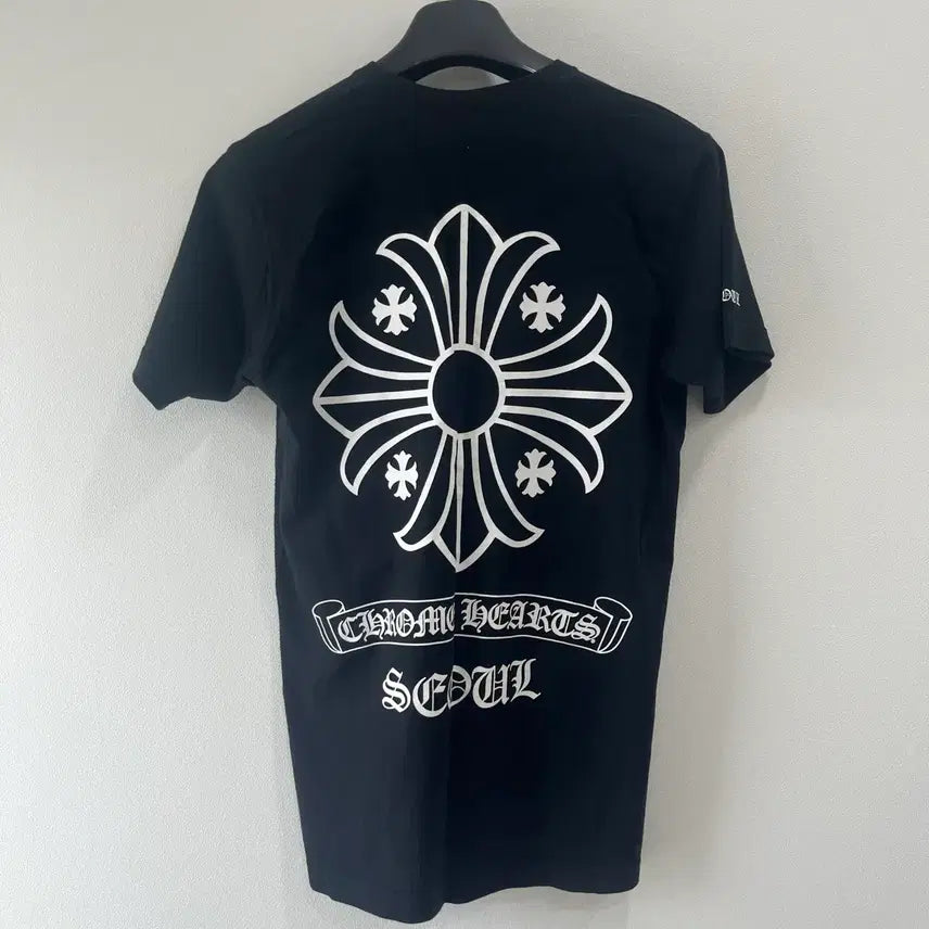 [BUNJANG] Chrome Hearts Seoul T-Shirt Black M / [백화점구매]크롬하츠 서울 반팔