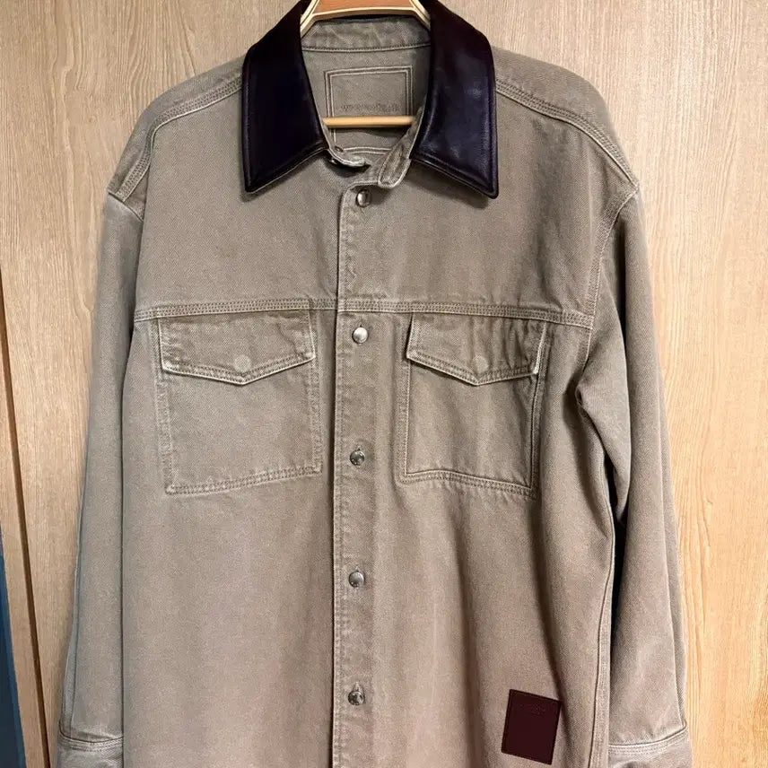 [BUNJANG] Wooyoungmi Dyed Denim Shirt Jacket / 우영미 다잉 데님 셔츠 자켓
