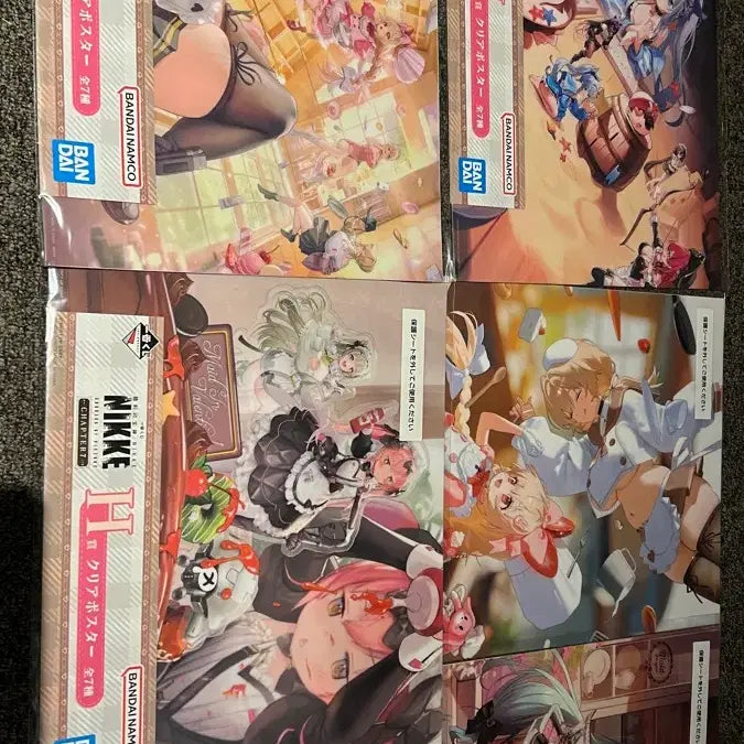 [BUNJANG] Nikke Goddess of Victory Chapter 7 Prize H - 5 Posters / 니케 챕터7 H상