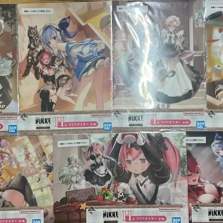 [BUNJANG] Nikke Goddess of Victory Chapter 7 Prize H - 5 Posters / 니케 챕터7 H상
