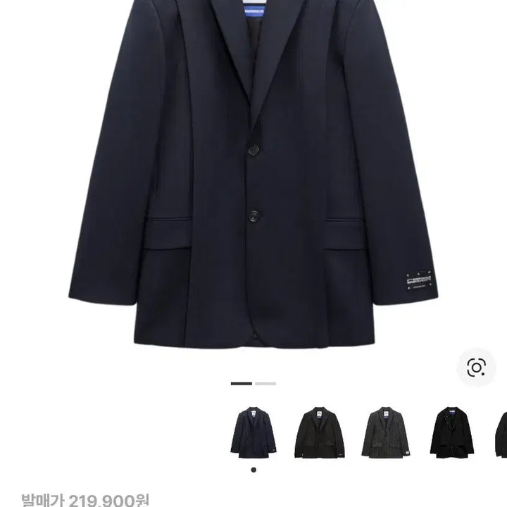 [BUNJANG] Zara x Ader Error Oversized Blazer Navy M / 자라 아더에러 오버사이즈 블레이저 네이비 자더에러 자켓 (M)