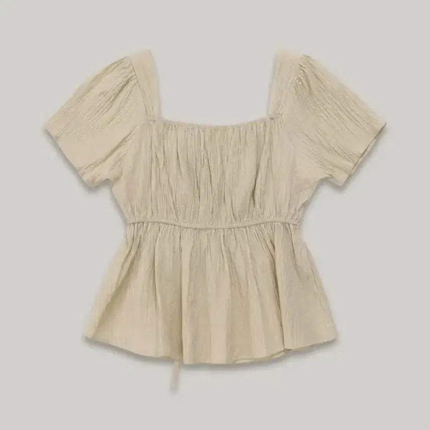 [BUNJANG] Our Comos Square Neck Blouse / 아워코모스 스퀘어넥 블라우스