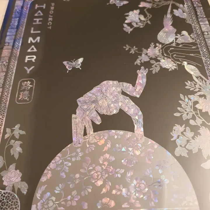 [BUNJANG] Project Hail Mary Mother-of-Pearl Poster / 프로젝트 헤일메리 자개 포스터 8주차