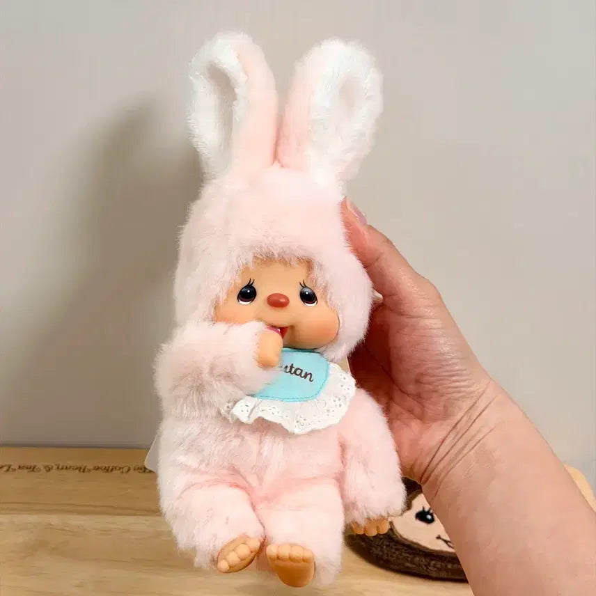 [BUNJANG] Monchhichi Chimutan S Rabbit Plush / 몬치치 토끼 치무탄 s