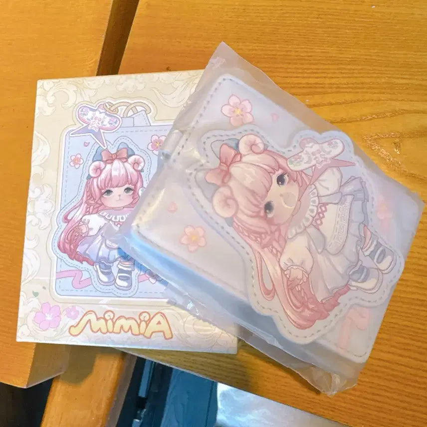 [BUNJANG] Mijuan Mimia Kuji Card Wallet (Blue) / 미주안 미미아 쿠지 카드지갑 (블루)