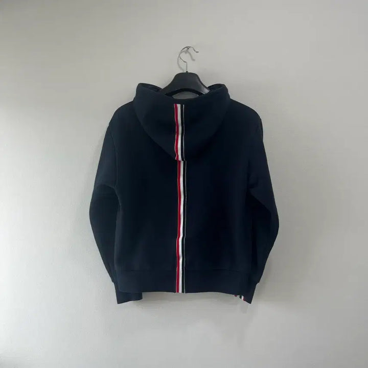 [BUNJANG] Thom Browne Back Tricolor Hoodie Zip-Up Navy / [1]톰브라운 백삼선 후드집업 네이비