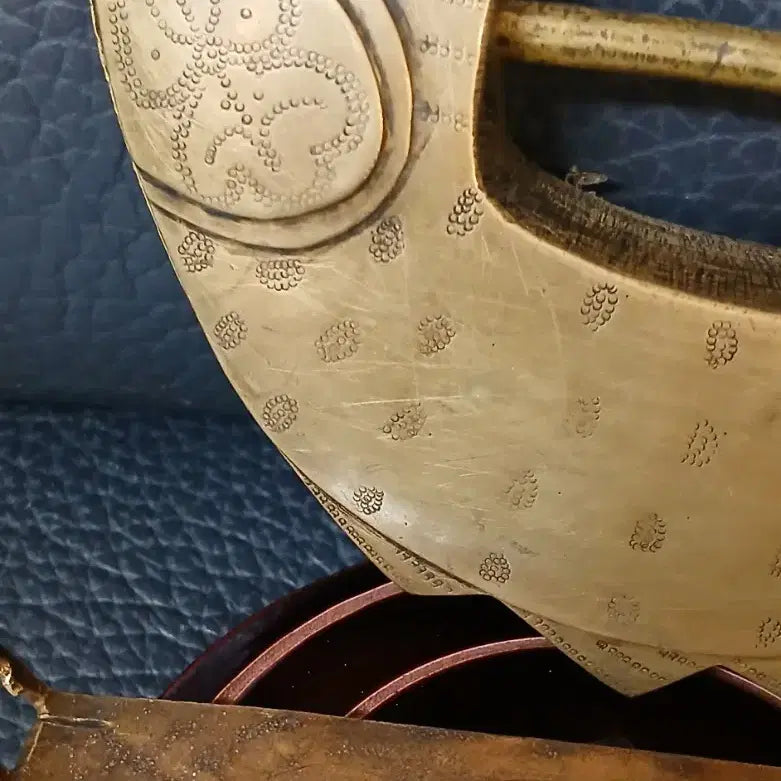 [BUNJANG] Antique Brass Fish-shaped Key / 오래된백동붕어열쇠
