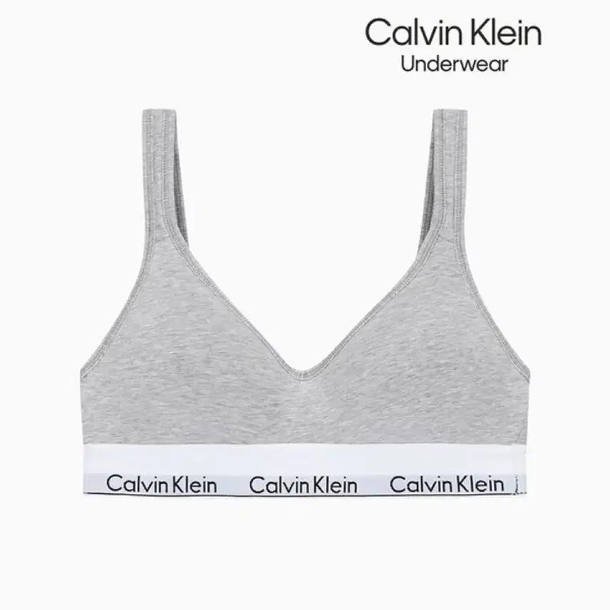 [BUNJANG] Calvin Klein Modern Cotton Scoop Back Bra Grey / 12시까지만 이가격)캘빈클라인 모던코튼스쿱백브라그레이속옷