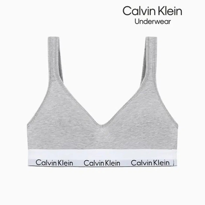 [BUNJANG] Calvin Klein Modern Cotton Scoop Back Bra Grey / 12시까지만 이가격)캘빈클라인 모던코튼스쿱백브라그레이속옷