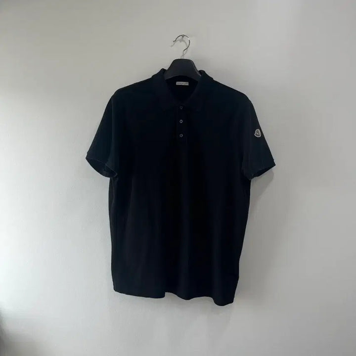[BUNJANG] Moncler Logo Patch Short Sleeve Polo T-Shirt / [2XL]몽클레어 와펜 반팔 카라티