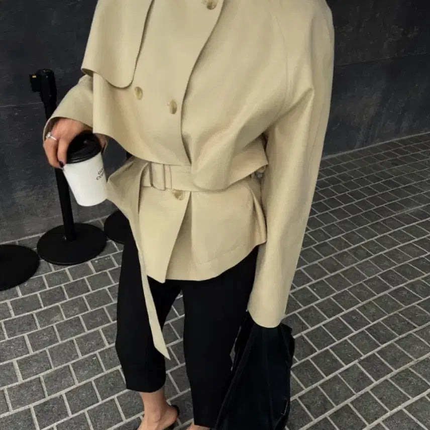 [BUNJANG] RIMINE Side Slit Capri Pants / RIMINE리미네 트임 카프리 팬츠 - M,L 새상품