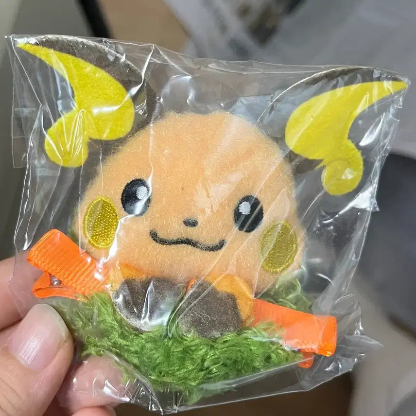 [SOLD OUT] 포켓몬 메타몽 놀이터 팝업 머리삔 헤어핀 라이츄
