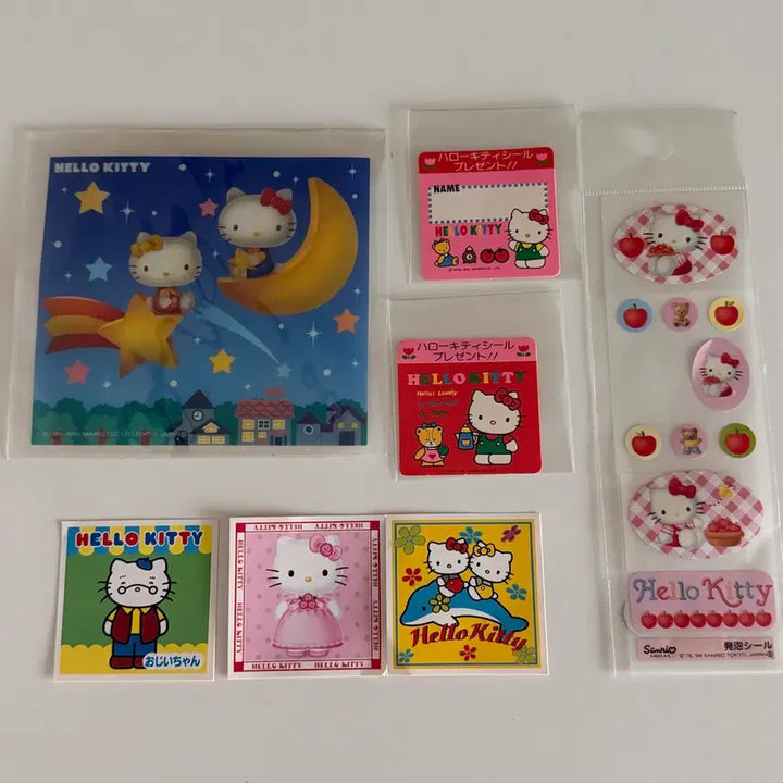 [BUNJANG] Vintage Kitty Sticker Bundle Set / 고전키티 스티커 일괄