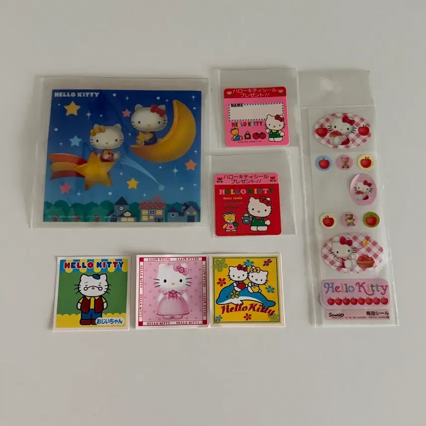 [BUNJANG] Vintage Kitty Sticker Bundle Set / 고전키티 스티커 일괄