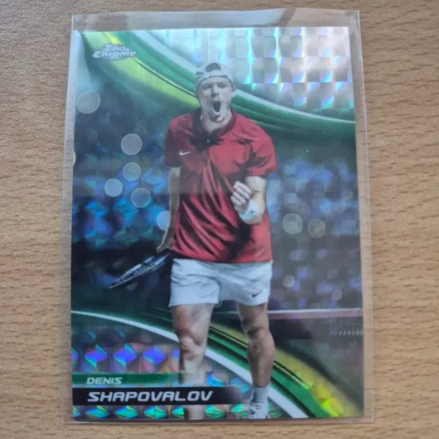[BUNJANG] Denis Shapovalov 2025 Top Chrome Geometric Refractor Card / 2025 탑스크롬 테니스 데니스 샤포발로프 지오메트릭 리프렉터카드