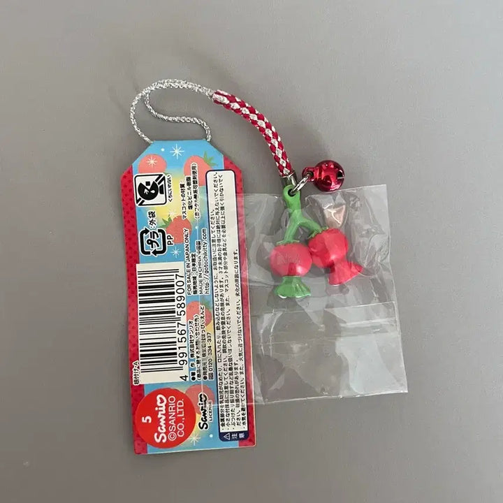 [BUNJANG] Sanrio Hello Kitty Tomato Mimi Strap (Sealed) / (미개봉) 키티스트랩 토마토 미미