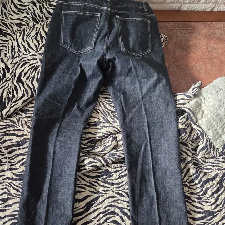 [BUNJANG] SPAO Raw Denim Slim Straight Fit Jeans Size 86 / 스파오 생지데님 86