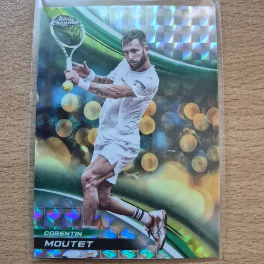 [BUNJANG] 2025 Tops Chrome Tennis Corangtan Geometric Refractor Card / 2025 탑스크롬 테니스 코랭탕 무테 지오메트릭 리프렉터카드