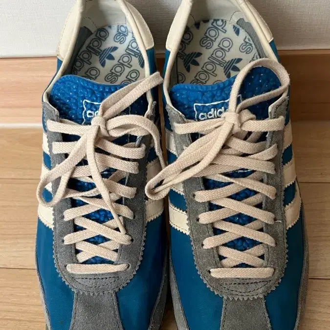 [BUNJANG] Adidas SL72 Vintage Blue Sneakers / Adidas 아디다스 SL72 빈티지 블루 운동화