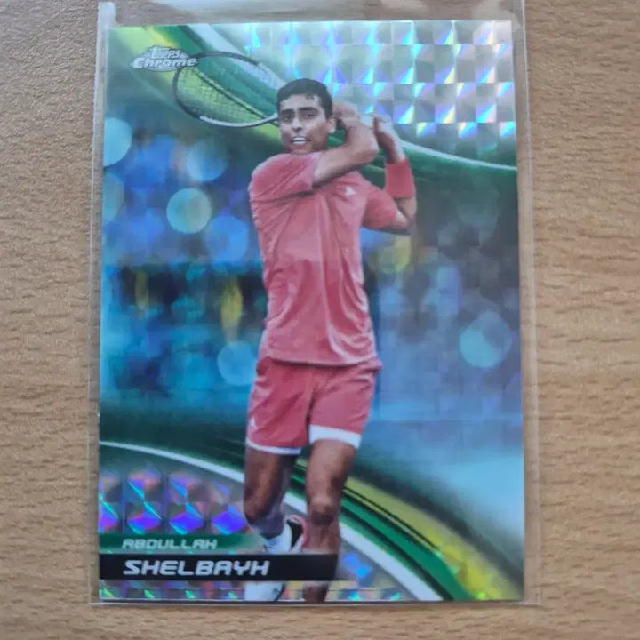 [BUNJANG] Tops Chrome Tennis Abdullah Shabana Geometric Reflector Card / 2025 탑스크롬 테니스 압둘라 셸바 지오메트릭 리프렉터카드