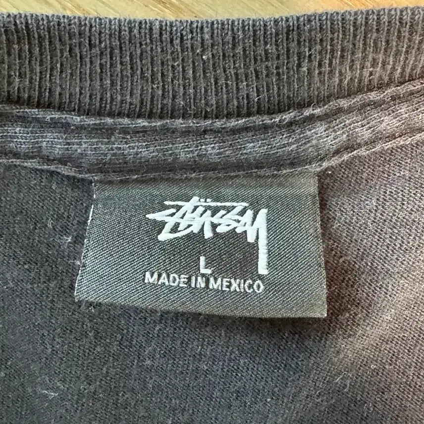 [BUNJANG] Stussy Bouquet T-Shirt Black / [L] 스투시 부케티 블랙