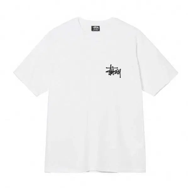 [BUNJANG] Stussy Basic Short Sleeve T-Shirt (Unisex) / 스투시 베이직 반팔티 (남녀공용)