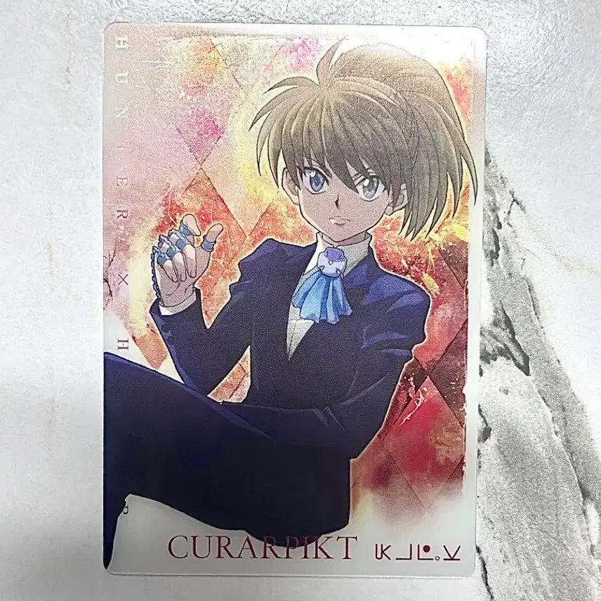 [BUNJANG] Hunter x Hunter Chrollo Lucilfer Itazurabana Card / 헌터헌터 크라피카 이타쟈가 카드