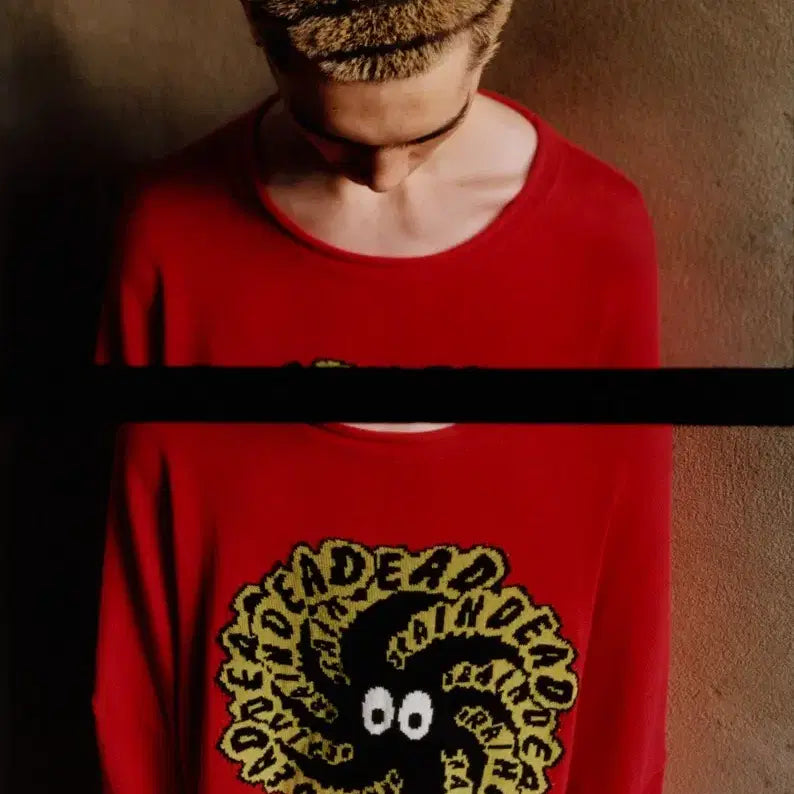 [BUNJANG] Brain Dead Knit Red L / [L] 브레인데드 니트