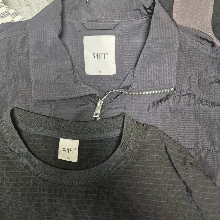 [BUNJANG] Shiftji Nylon Anorak Short Sleeve Bundle Set / 시프트지 나일론 아노락, 숏슬리브 100 일괄