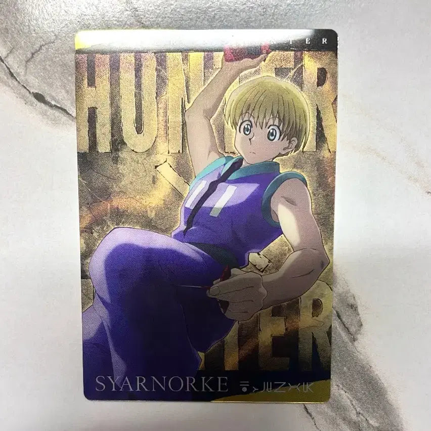 [BUNJANG] Hunter x Hunter Sharunaku Itajaga Card / 헌터헌터 샤르나크 이타쟈가 카드