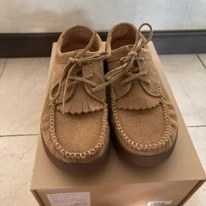 [BUNJANG] Urbanic30 Rustic Moccasins Camel 245 / 얼바닉30 urbanic30 러스틱 모카신 카멜 245