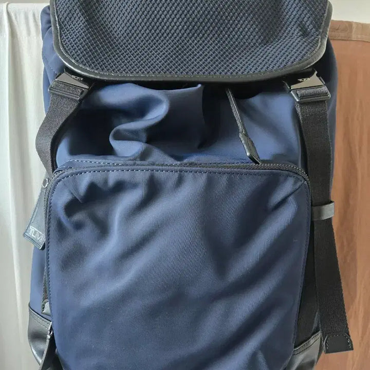 [BUNJANG] TUMI Harrison Randall Rucksack Backpack Navy Matte / TUMI 투미 네이비 백팩 가방
